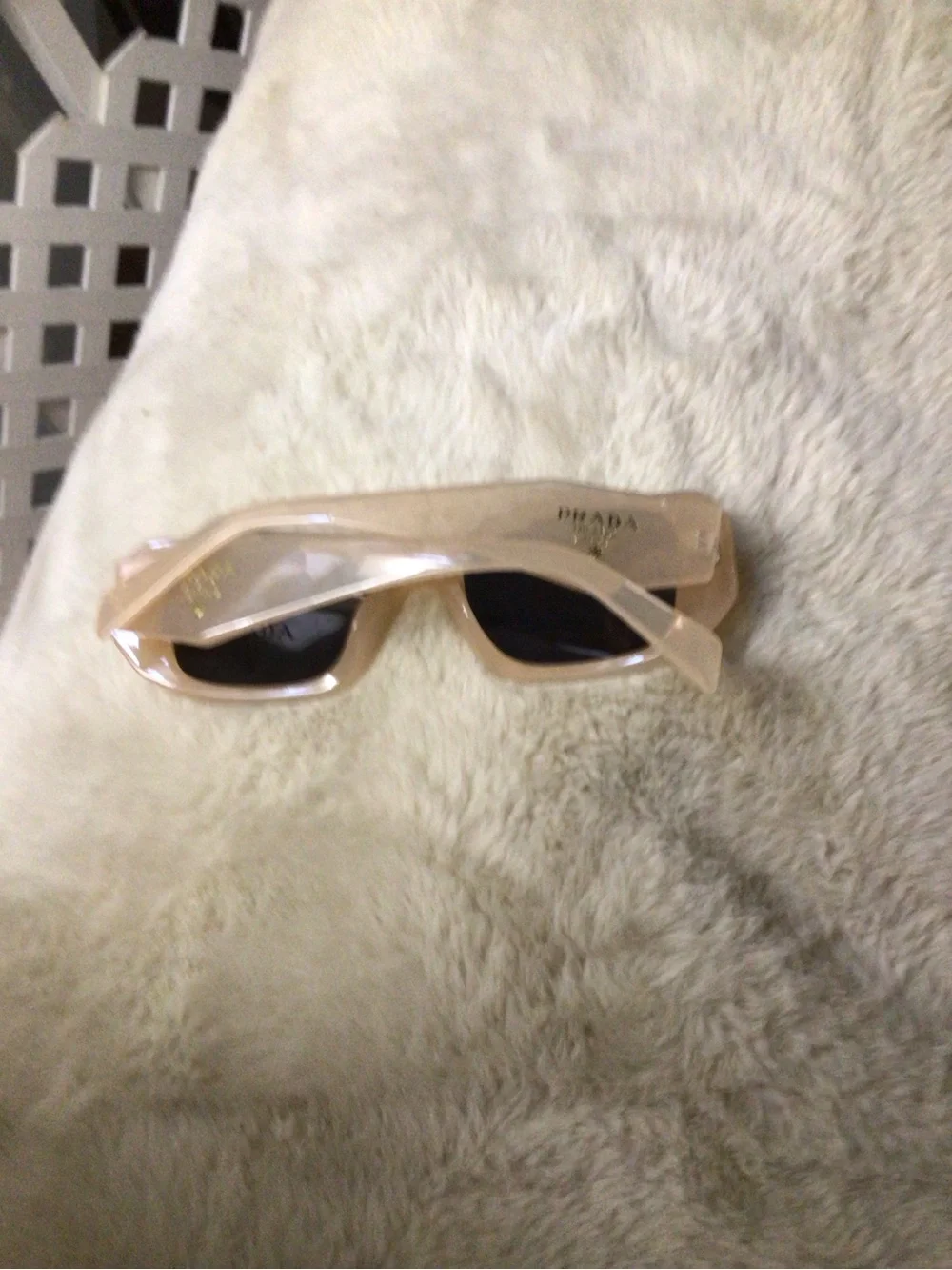 Versace Beige Sunglasses